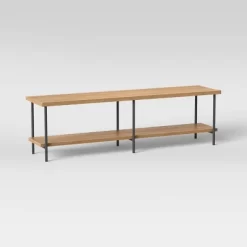 Wood And Metal TV Stand For TVs Up To 60" - Room Essentials™ 11 Wood And Metal TV Stand For TVs Up To 60" - Room Essentials™ -HOMCOM Store GUEST 008e6b5f 4d43 465d 8784 80c8ca30ed60