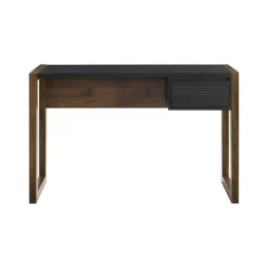 Claudine Chic Two-Tone Writing Desk With Grooved Drawer - Saracina Home 9 Claudine Chic Two-Tone Writing Desk With Grooved Drawer - Saracina Home -HOMCOM Store GUEST 039e03de 5e37 4bd8 ba04 2092c9485f3a
