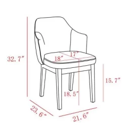 Kinston Curved Back Upholstered Dining Chair - Threshold™ 11 Kinston Curved Back Upholstered Dining Chair - Threshold™ -HOMCOM Store GUEST 04c47342 90c1 4c6b 937d 99e62b2ec17f