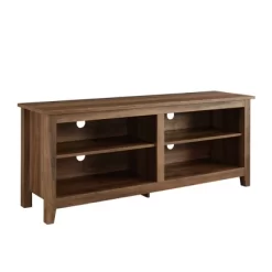 Transitional 4 Cubby Wood Open Storage TV Stand For TVs Up To 65"- Saracina Home 30 Transitional 4 Cubby Wood Open Storage TV Stand For TVs Up To 65"- Saracina Home -HOMCOM Store GUEST 055e3d67 b0c0 466b 95ea 08ad7d4ecdfb