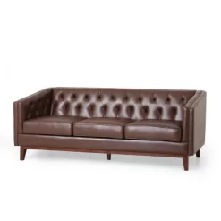 Ovando Contemporary Upholstered 3 Seater Sofa - Christopher Knight Home 26 Ovando Contemporary Upholstered 3 Seater Sofa - Christopher Knight Home -HOMCOM Store GUEST 09f60da1 8989 456c ac68 90edba24e79b