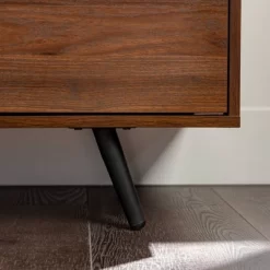 2 Door Mid-Century Modern Wood Storage TV Stand For TVs Up To 80" - Saracina Home -HOMCOM Store GUEST 0e4fdc3f f934 43f3 8755 649cf8a49bb2