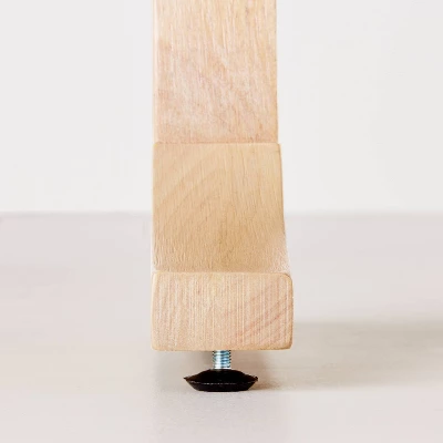 Pedestal Wood Console Table - Natural - Hearth & Hand™ With Magnolia 4 Pedestal Wood Console Table - Natural - Hearth & Hand™ With Magnolia - Image 4