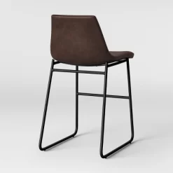 Bowden Faux Leather Counter Height Barstool - Threshold™ -HOMCOM Store GUEST 171d5689 a534 48da 8c79 824a9f24b7e0