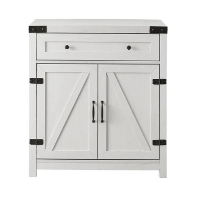 Clarabelle Rustic Farmhouse Barn Door Accent Cabinet - Saracina Home 3 Clarabelle Rustic Farmhouse Barn Door Accent Cabinet - Saracina Home - Image 3