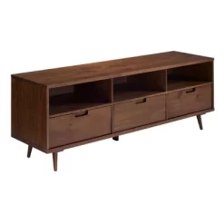 Cara 3 Drawer Mid-Century Modern 3 Drawer TV Stand For TVs Up To 80" - Saracina Home 27 Cara 3 Drawer Mid-Century Modern 3 Drawer TV Stand For TVs Up To 80" - Saracina Home -HOMCOM Store GUEST 1a0f755d 5887 444d b17e bc0a5160126c