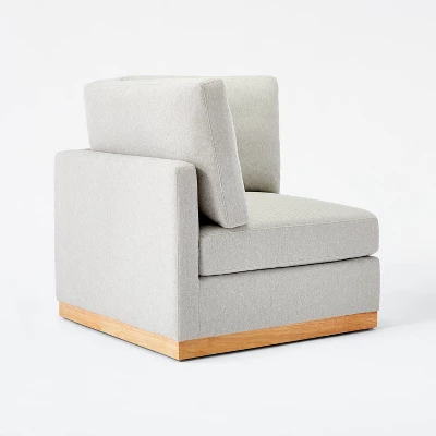 Woodland Hills Modular Sectional Corner Light Gray - Threshold™ Designed With Studio McGee 5 Woodland Hills Modular Sectional Corner Light Gray - Threshold™ Designed With Studio McGee - Image 5