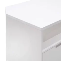 Cara Mid-Century Modern 3 Drawer Corner TV Stand For TVs Up To 58" - Saracina Home -HOMCOM Store GUEST 1db165e7 1371 42c2 8c66 4783766233cd