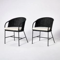 2pc Westcliff Seagrass Dining Chairs - Threshold™ Designed With Studio McGee 14 2pc Westcliff Seagrass Dining Chairs - Threshold™ Designed With Studio McGee -HOMCOM Store GUEST 1ef013bb 4ce3 40b0 b848 cfeb6771829e