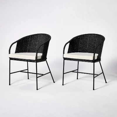 2pc Westcliff Seagrass Dining Chairs - Threshold™ Designed With Studio McGee 7 2pc Westcliff Seagrass Dining Chairs - Threshold™ Designed With Studio McGee - Image 7