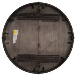 5 PCS Round Wood Extendable Dining Table Set With 4 Upholstered Dining Chairs-ModernLuxe -HOMCOM Store GUEST 212f37de 605d 4387 bf12 e25a3f8f8e3e