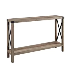 Sophie Rustic Industrial X Frame Entry Table - Saracina Home 25 Sophie Rustic Industrial X Frame Entry Table - Saracina Home -HOMCOM Store GUEST 2292a929 879a 40c9 b1e6 a320c41470f7