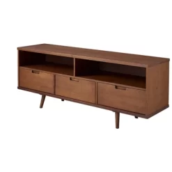 Cara Mid-Century Modern 3 Drawer TV Stand For TVs Up To 65" - Saracina Home 36 Cara Mid-Century Modern 3 Drawer TV Stand For TVs Up To 65" - Saracina Home -HOMCOM Store GUEST 27a24018 e7a9 4d99 88df 5f5a13923937