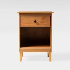 Stiva Classic Mid-Century Modern 1 Drawer Nightstand - Saracina Home 24 Stiva Classic Mid-Century Modern 1 Drawer Nightstand - Saracina Home -HOMCOM Store GUEST 2eb57c27 c4b0 437a 8fc7 83c1004a154e
