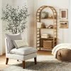 72" Holladay Curved Wooden Bookcase - Threshold™ Designed With Studio McGee