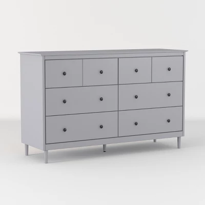 Stiva Classic Mid-Century Modern Horizontal 6 Drawer Dresser - Saracina Home 2 Stiva Classic Mid-Century Modern Horizontal 6 Drawer Dresser - Saracina Home - Image 2