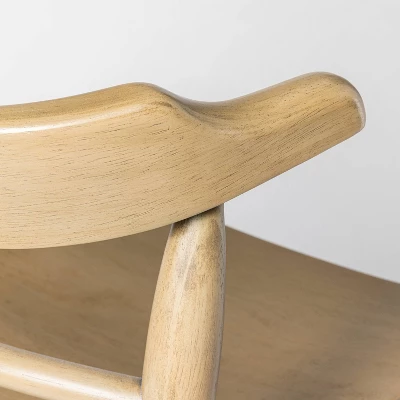 Kaysville Curved Back Wood Counter Height Barstool - Threshold™ Designed With Studio McGee 4 Kaysville Curved Back Wood Counter Height Barstool - Threshold™ Designed With Studio McGee - Image 4