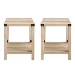 Set Of 2 Sophie Rustic Farmhouse X Frame Side Tables - Saracina Home 21 Set Of 2 Sophie Rustic Farmhouse X Frame Side Tables - Saracina Home -HOMCOM Store GUEST 44f79b6e 19f0 4b8d a95b e597d82b26b9