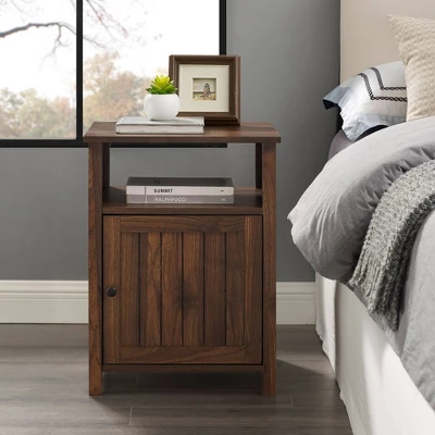Georgia Single Door Storage Nightstand - Saracina Home 2 Georgia Single Door Storage Nightstand - Saracina Home - Image 2