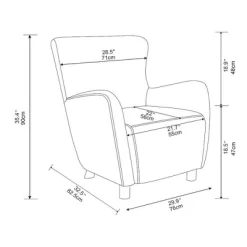 Kessler Wingback Faux Sherling Accent Chair Cream - Threshold™ Designed With Studio McGee 12 Kessler Wingback Faux Sherling Accent Chair Cream - Threshold™ Designed With Studio McGee -HOMCOM Store GUEST 4c51f9cd e87e 4874 8672 f098ed2266be