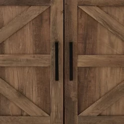 Atticus Modern Farmhouse 2 Door Corner TV Stand For TVs Up To 55" Rustic Oak - Saracina Home 11 Atticus Modern Farmhouse 2 Door Corner TV Stand For TVs Up To 55" Rustic Oak - Saracina Home -HOMCOM Store GUEST 4c8dcf3c ad69 425f 9117 f6aaa0b7bb81