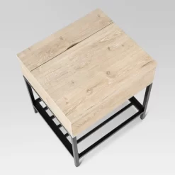 Loring End Table With Charging Station - Threshold™ 10 Loring End Table With Charging Station - Threshold™ -HOMCOM Store GUEST 549b3ccc 3106 4063 b684 102c174f5c61