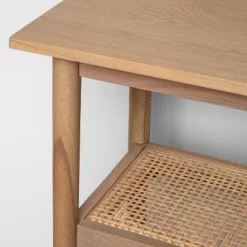 Wood & Cane Console Table - Hearth & Hand™ With Magnolia 13 Wood & Cane Console Table - Hearth & Hand™ With Magnolia -HOMCOM Store GUEST 580df79e d800 4e4c b250 13352b3669ec