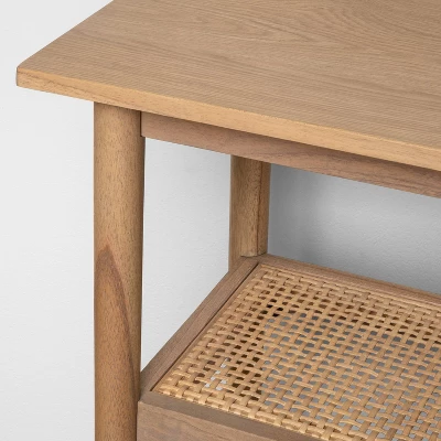 Wood & Cane Console Table - Hearth & Hand™ With Magnolia 3 Wood & Cane Console Table - Hearth & Hand™ With Magnolia - Image 3