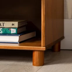 Set Of 2 Katie Transitional Tray Top 1 Drawer Solid Wood Nightstands Caramel - Saracina Home 13 Set Of 2 Katie Transitional Tray Top 1 Drawer Solid Wood Nightstands Caramel - Saracina Home -HOMCOM Store GUEST 5f31facb f1d6 47eb 8183 c3bd65f1f462