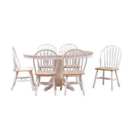 7pc Lancaster Dining Set - Buylateral -HOMCOM Store GUEST 60718b5a 801e 4cd1 ae89 e0cb30053a13