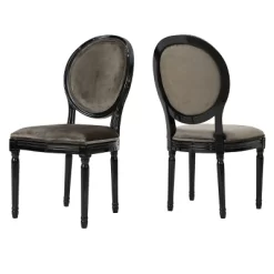 Set Of 2 Camille New Velvet Dining Chair - Christopher Knight Home 9 Set Of 2 Camille New Velvet Dining Chair - Christopher Knight Home -HOMCOM Store GUEST 62872ff2 c87f 4cc1 a480 19f6eaa5536a