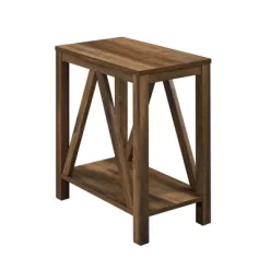 Taylen A Frame Farmhouse Open Storage Side Table - Saracina Home 13 Taylen A Frame Farmhouse Open Storage Side Table - Saracina Home -HOMCOM Store GUEST 66db052e a2e0 4050 96f6 499d622071f8