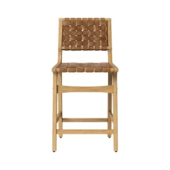 Ceylon Woven Counter Height Barstool - Threshold™ -HOMCOM Store GUEST 69895b7b dacd 42b9 97f9 bcab2bfa3880