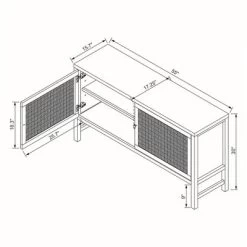 Palmdale Woven Door Console - Threshold™ Designed With Studio McGee 26 Palmdale Woven Door Console - Threshold™ Designed With Studio McGee -HOMCOM Store GUEST 6d225f38 58c8 4d6f a350 e4de6fff4cf2