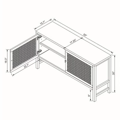 Palmdale Woven Door Console - Threshold™ Designed With Studio McGee 12 Palmdale Woven Door Console - Threshold™ Designed With Studio McGee - Image 12