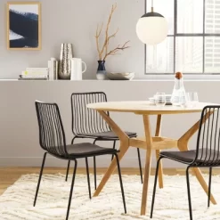 Set Of 2 Sodra Rounded Seat Wire Dining Chair Black - Threshold™ 15 Set Of 2 Sodra Rounded Seat Wire Dining Chair Black - Threshold™ -HOMCOM Store GUEST 6f05db17 a1e7 4f0e aa70 cf0fd57b7d88