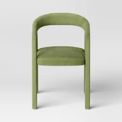Lana Curved Back Upholstered Dining Chair Olive Green Velvet - Threshold™ 5 Lana Curved Back Upholstered Dining Chair Olive Green Velvet - Threshold™ -HOMCOM Store GUEST 718af06f 9d96 42aa a067 2e2ad58efde4