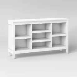 32" Carson Horizontal Bookcase With Adjustable Shelves - Threshold -HOMCOM Store GUEST 726ea60c b0c0 4b2d 8f39 033447e1a2ba