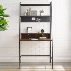 36" Writing Desk With Open Storage Ladder Bookshelf - Saracina Home 14 36" Writing Desk With Open Storage Ladder Bookshelf - Saracina Home -HOMCOM Store GUEST 746187fb a638 4f3a ae20 f3b4f74d4176