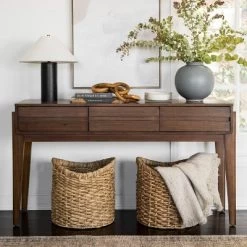 Herriman Wooden Console Table With Drawers - Threshold™ Designed With Studio McGee -HOMCOM Store GUEST 7491f2e7 b080 4efd 9593 1885baa15e4a