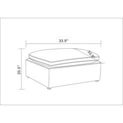 Allandale Modular Sectional Sofa Ottoman - Threshold™ -HOMCOM Store GUEST 7548cdac 3b88 4a8f beaf 7c6a1d529b6f