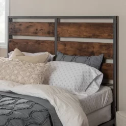 Queen Urban Chic Metal And Wood Plank Bed Brown - Saracina Home 11 Queen Urban Chic Metal And Wood Plank Bed Brown - Saracina Home -HOMCOM Store GUEST 78298f79 4b56 4b36 9286 ecf432a2b0f1