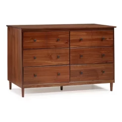 Stiva Classic Mid-Century Modern Horizontal 6 Drawer Dresser - Saracina Home 37 Stiva Classic Mid-Century Modern Horizontal 6 Drawer Dresser - Saracina Home -HOMCOM Store GUEST 78791d89 6431 4350 b98b c4637b18a0d0
