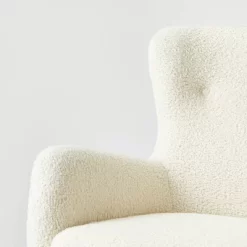 Kessler Wingback Faux Sherling Accent Chair Cream - Threshold™ Designed With Studio McGee 10 Kessler Wingback Faux Sherling Accent Chair Cream - Threshold™ Designed With Studio McGee -HOMCOM Store GUEST 7afd3ca0 bd77 4f56 b8a2 52a4372c3939