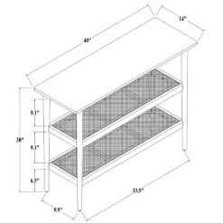 Wood & Cane Console Table - Hearth & Hand™ With Magnolia 17 Wood & Cane Console Table - Hearth & Hand™ With Magnolia -HOMCOM Store GUEST 7c2f0fa7 735c 4b28 afcf 73b6bc51e17a