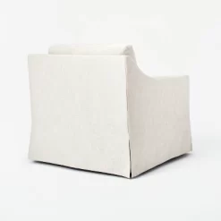 Vivian Park Upholstered Swivel Chair Cream - Threshold™ Designed With Studio McGee -HOMCOM Store GUEST 81967156 fe64 4eea bcb6 1782e5b7effb