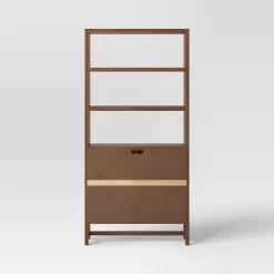 70.5" Warwick Storage Bookcase Brown - Threshold™ 5 70.5" Warwick Storage Bookcase Brown - Threshold™ -HOMCOM Store GUEST 85980270 0fc8 4a5b ba6e e66fa9ae95c9