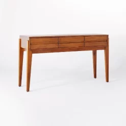 Herriman Wooden Console Table With Drawers - Threshold™ Designed With Studio McGee -HOMCOM Store GUEST 8b41e0ab f550 47b7 b40e 190c77d54b7b