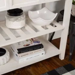 48" Farmhouse Solid Wood 2 Drawer Buffet White - Saracina Home 21 48" Farmhouse Solid Wood 2 Drawer Buffet White - Saracina Home -HOMCOM Store GUEST 8c4baee3 ef46 4d60 ac05 142675e3d3e9