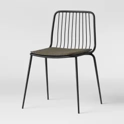 Set Of 2 Sodra Rounded Seat Wire Dining Chair Black - Threshold™ 11 Set Of 2 Sodra Rounded Seat Wire Dining Chair Black - Threshold™ -HOMCOM Store GUEST 8effce97 e2dc 4fb7 9099 59ec57f76588